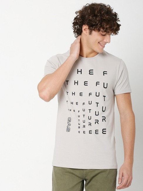 GAS | Scuba Future Slim Fit Crew-Neck T-shirt