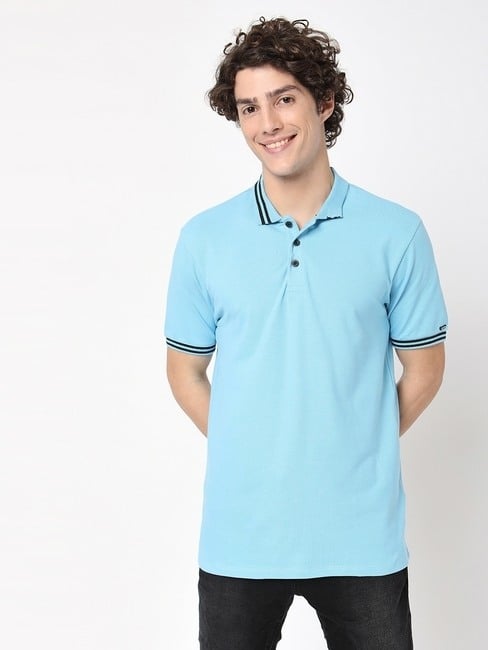 GAS | RALPH STRIPE Relaxed Fit Polo T-shirt