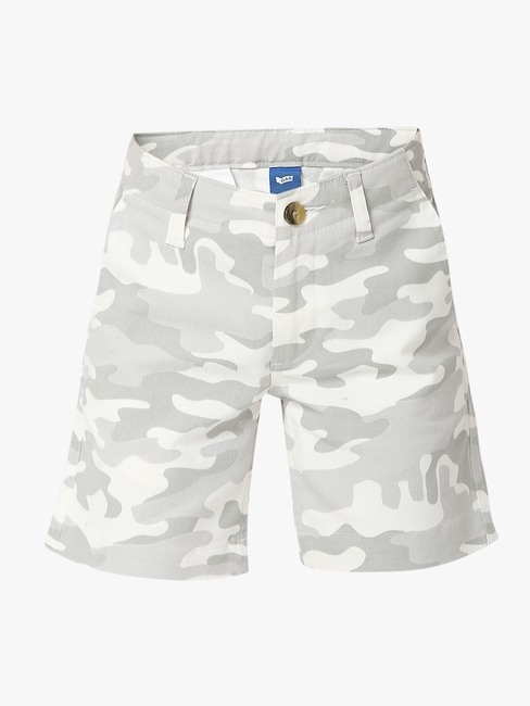 Camouflage Print Shorts with Insert Pockets