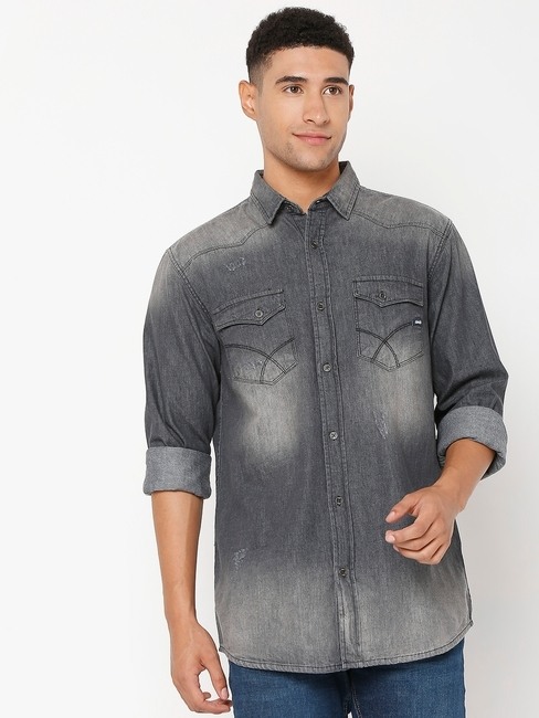 GAS | Kant Lightly Washed Relaxed Fit Shirt