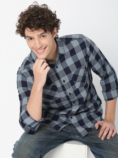 GAS | Victor Checked Shirt with Patch Pockets