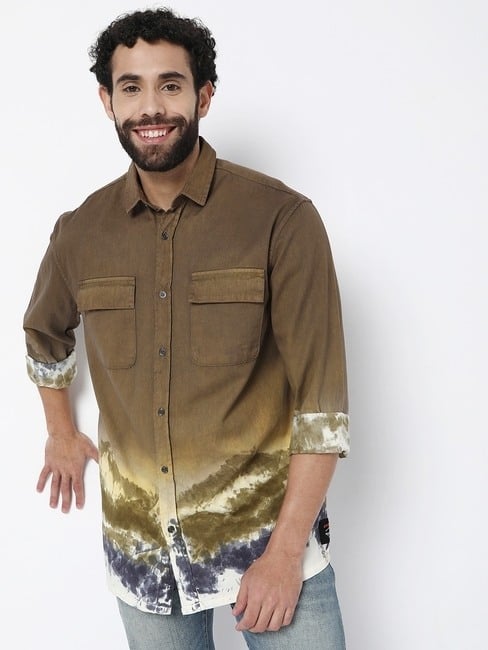 GAS | Dario Art Regular Fit Cotton Shirt