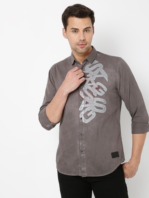 GAS | S.Det Washed Relaxed Fit Shirt