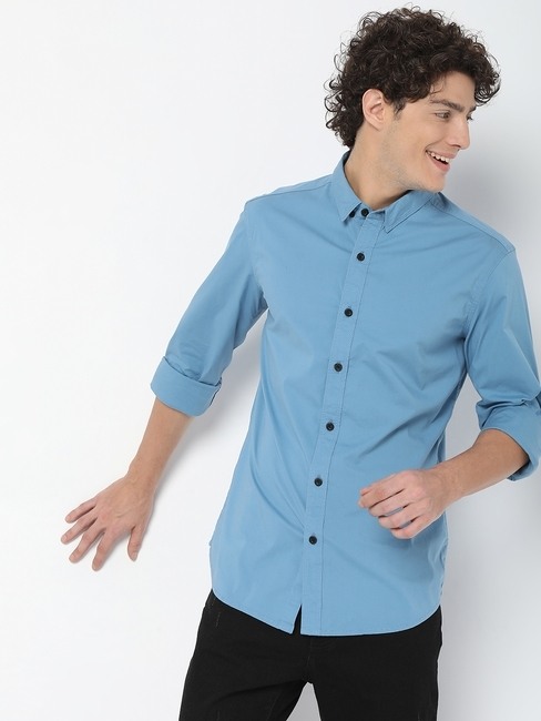 GAS | Andrew Mix Shirt with Spread Collar