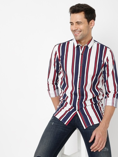 GAS | S.Det Striped Relaxed Fit Shirt