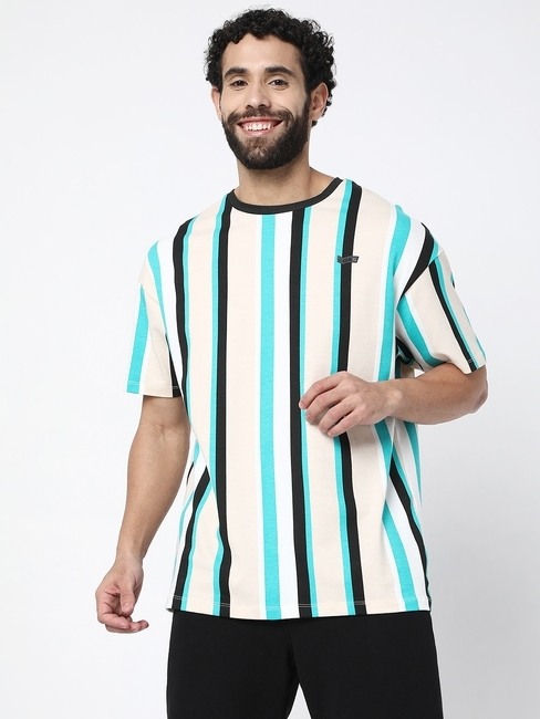 GAS | Scuba Striped Crew-Neck T-Shirt