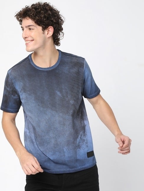 GAS | Scuba Grunge Tie & Dye Crew-Neck T-Shirt