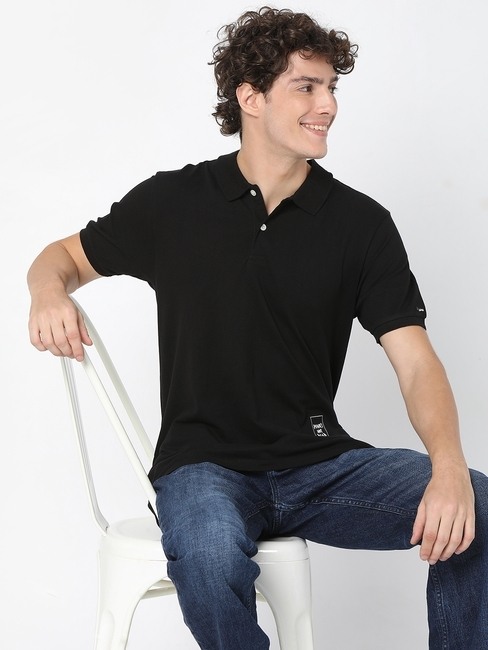 GAS | Ralph Patch Regular Fit Polo T-Shirt