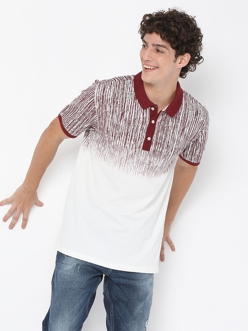 GAS | Ralph Ombre Tex In Polo T-Shirt