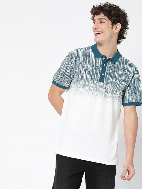 GAS | Ralph Ombre Tex In Polo T-Shirt