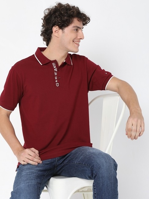 GAS | Ralph Tape Polo T-Shirt
