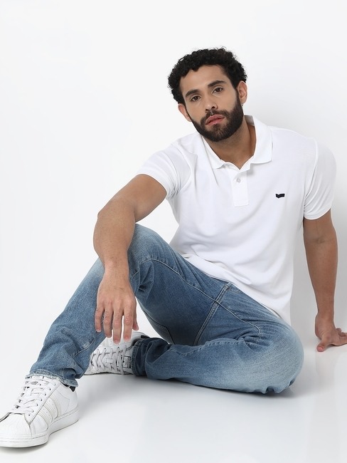 Ralph Regular Fit Cotton Polo T-Shirt
