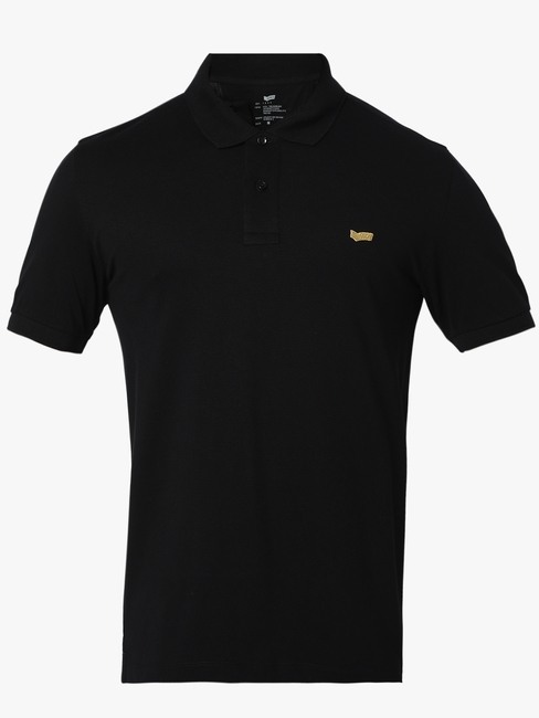 Ralph Regular Fit Jet Black Polo T-Shirt
