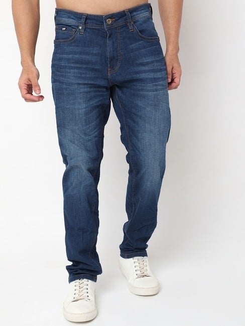 GAS | Mid-Wash Straight Fit Jeans