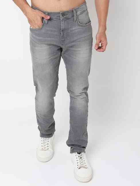 GAS | Mid-Wash Straight Fit Jeans