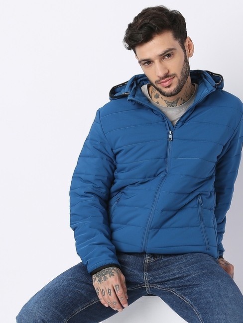 GAS | Leonardo Hooded Zip-Front Jacket