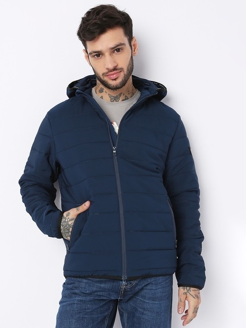 GAS | Leonardo Hooded Zip-Front Jacket