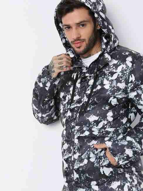 Byron Zip-Front Hooded Jacket