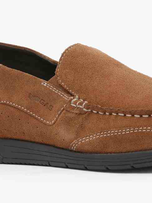 Bastien Suede Slip-On Casual Shoes
