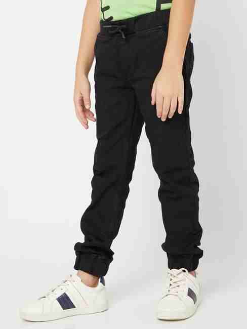 Slim Fit Jeans with Drawstring Waist