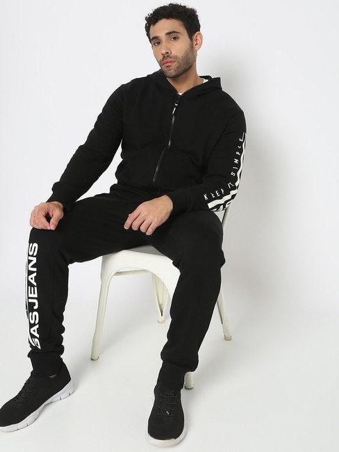 GAS | Gael Logo Printed Slim Fit Sweatshirt