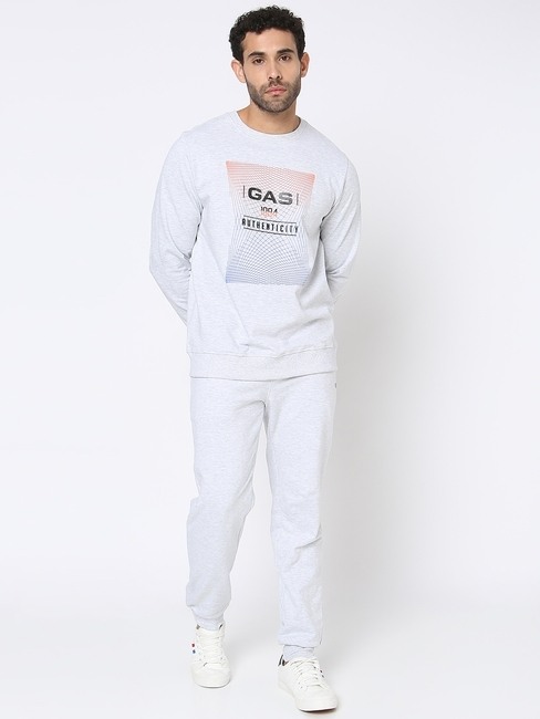 GAS | Reid Slim Fit Crew-Neck Sweatshirt