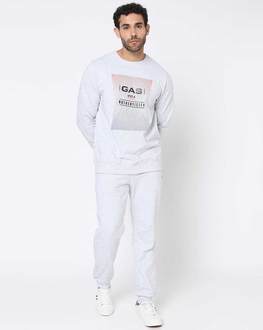 GAS | Reid Slim Fit Crew-Neck Sweatshirt