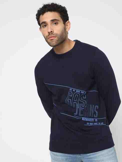 GAS | Homer Slim Fit Crew-Neck Sweatshirt