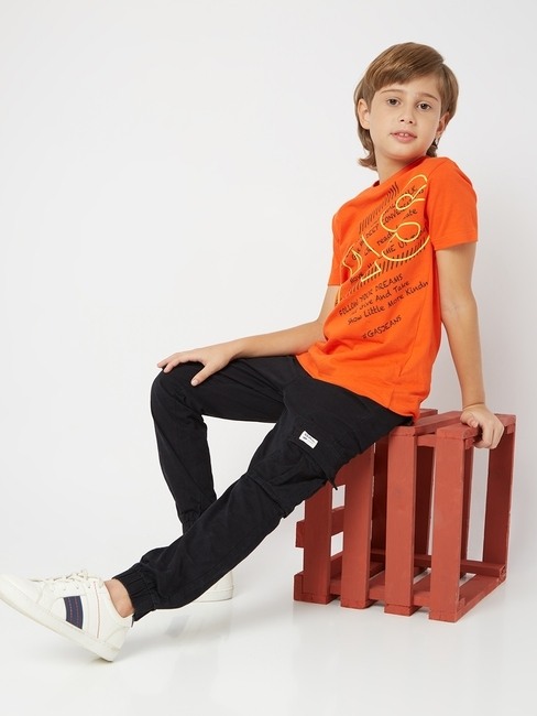 GAS | Slim Fit Half Sleeve Printed T-Shirt