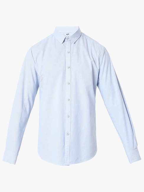 Regular Fit Full Sleeve Solid Shirts