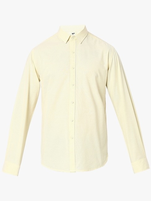 Regular Fit Full Sleeve Solid Shirts