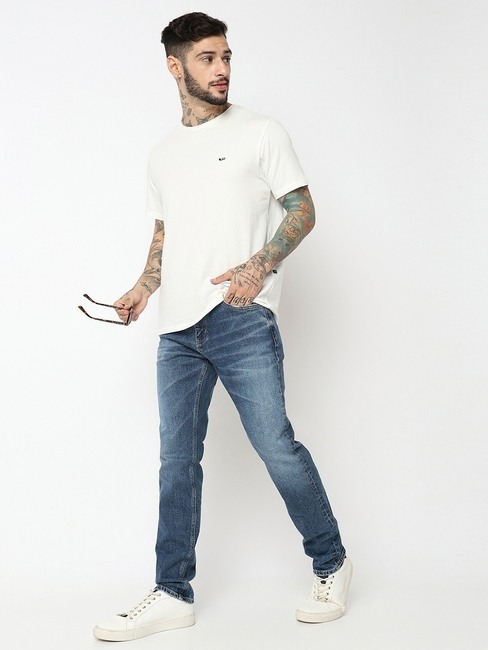 GAS | Mid-Wash Straight Fit Jeans