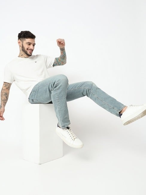 GAS | Albert Lightly Washed Slim Fit Jeans