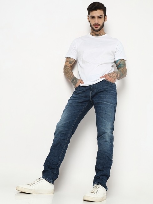 GAS | Toki In Mid-Wash Slim Straight Fit Jeans