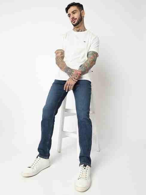 GAS | Toki In Lightly Washed Slim Straight Fit Jeans