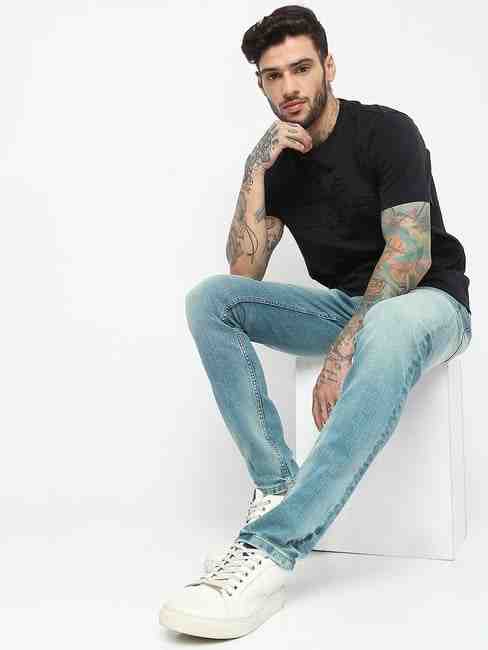 GAS | Sax Heavy-Wash Skinny Fit Jeans