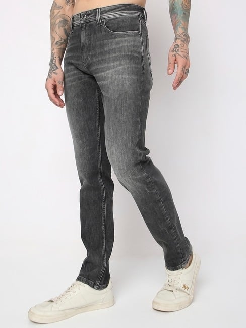 Albert Heavy-Wash Slim Fit Jeans