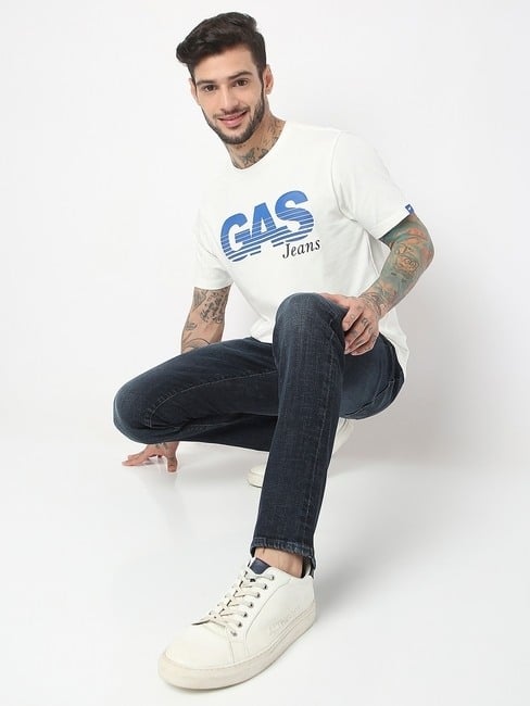 GAS | Anders In Mid-Wash Slim Fit Jeans