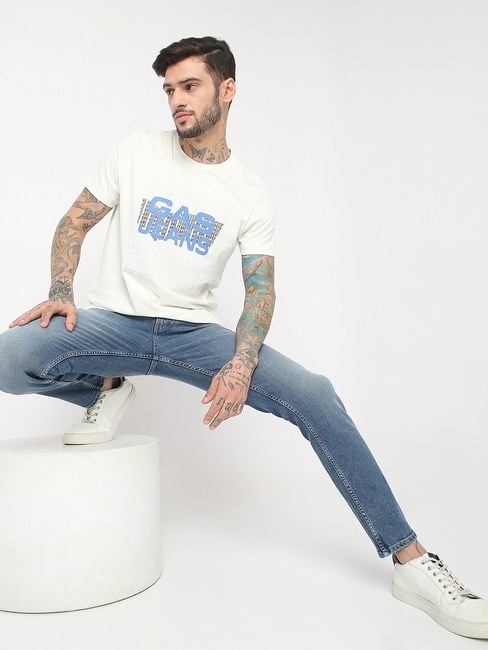 GAS | Sax In Mid-Wash Skinny Jeans
