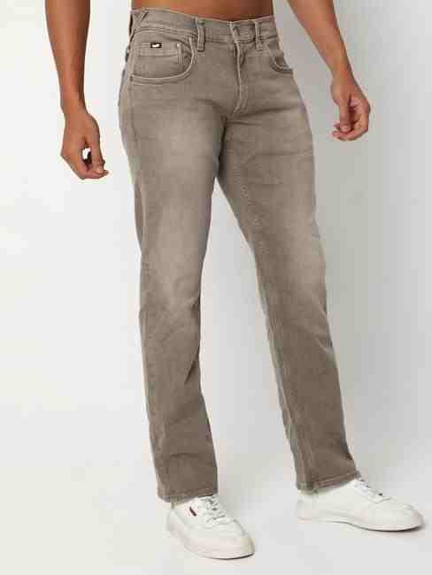 Jaxon Z In Heavily Washed Straight Fit Jeans