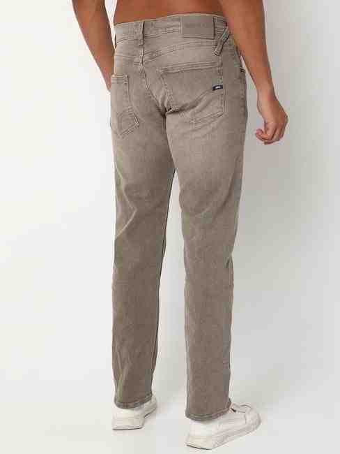 Jaxon Z In Heavily Washed Straight Fit Jeans