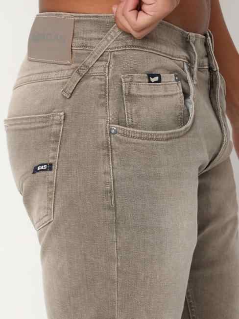 Jaxon Z In Heavily Washed Straight Fit Jeans