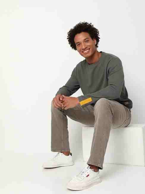 Jaxon Z In Heavily Washed Straight Fit Jeans