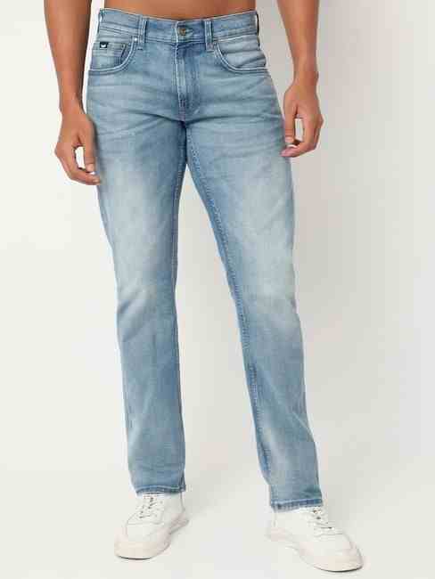 GAS | Jaxonzin Heavily Washed Straight Fit Jeans