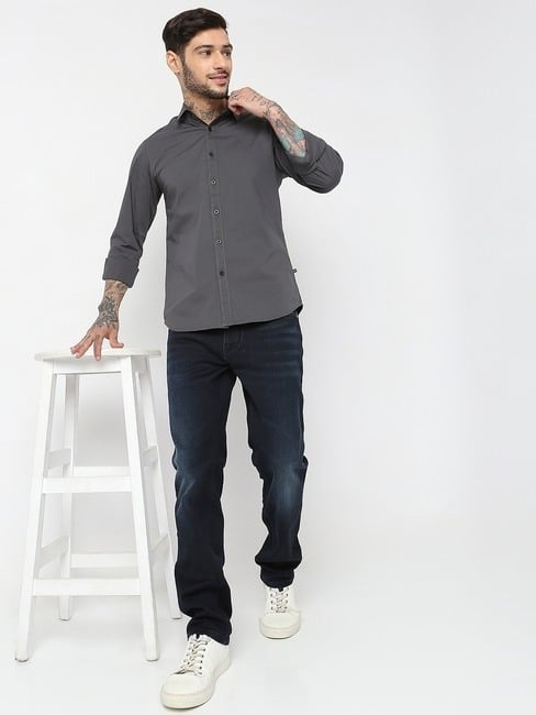 GAS | Albert Slim Fit Mid-Wash Jeans