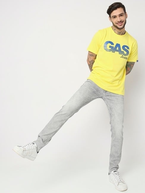 GAS | Sax In Acid Wash Skinny Jeans