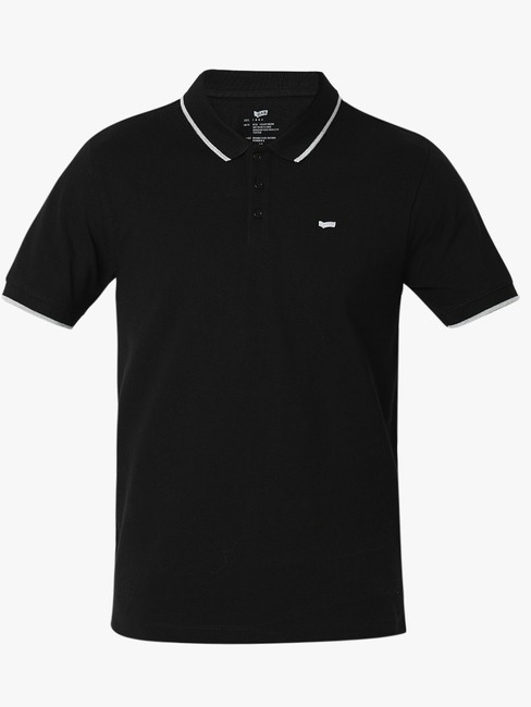 Relaxed Fit Half Sleeve Solid Polo T-Shirt