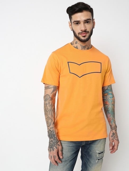 GAS | Relaxed Fit Half Sleeve Solid T-Shirt