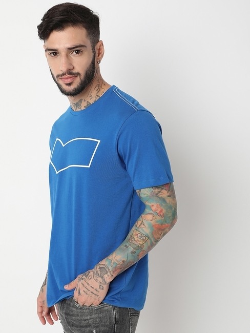 GAS | Relaxed Fit Half Sleeve Solid T-Shirt