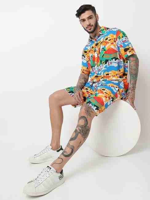 GAS | Dan Holiday Digital Print Shorts/Bermudas